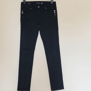 Vigoss Skinny Distressed Studded Jeans